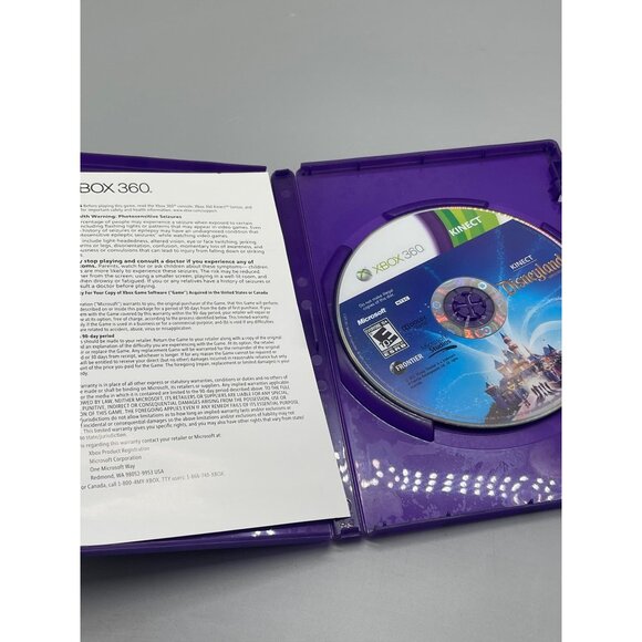 Disneyland adventures dvd Xbox 360 kinect requires kinect sensor 2012 2 READ - Picture 5 of 5